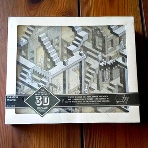 NIB Vintage 1992 World's Most Difficult 3D Jigsaw Paradox Puzzle